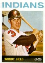 1964 Topps Baseball Cards      105     Woody Held